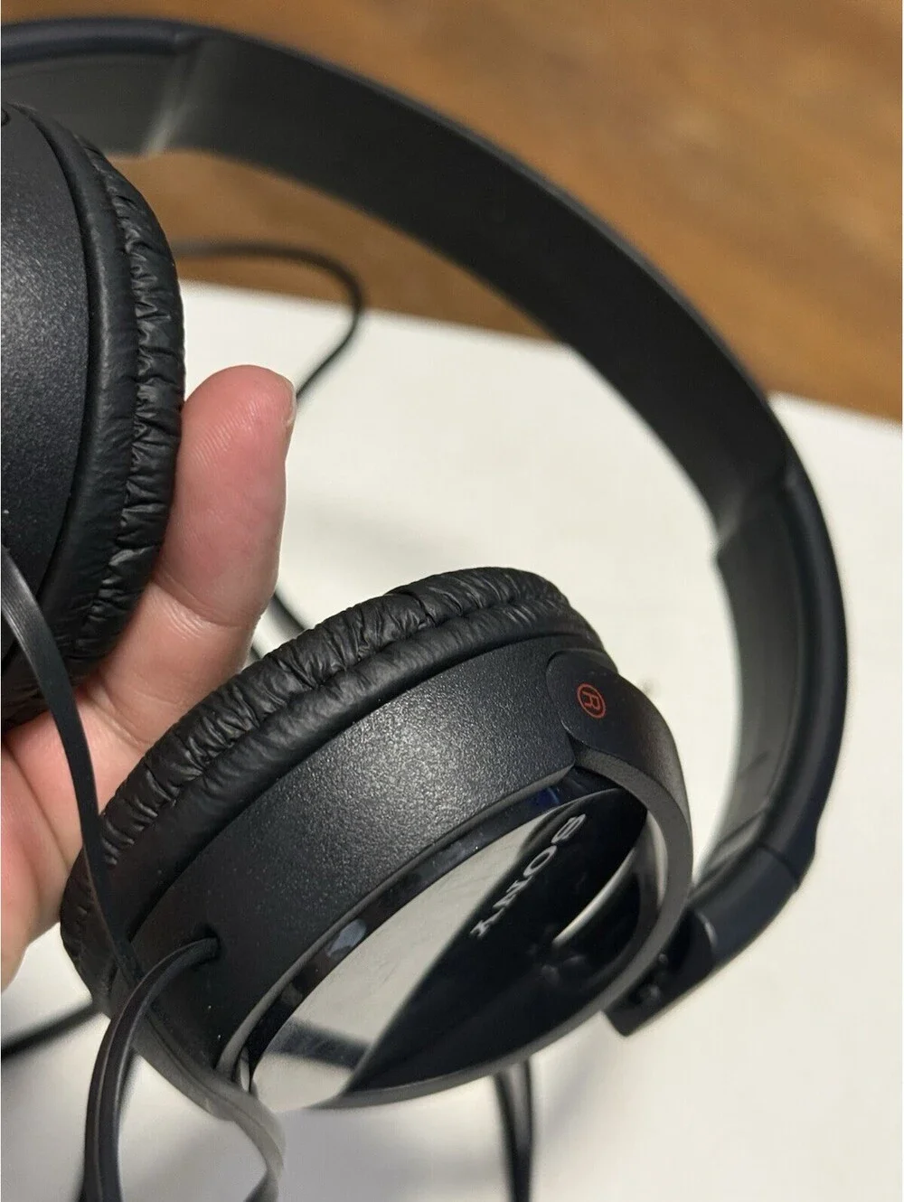 Sony MDR-ZX110 Wired On-Ear Headphones Black Foldable